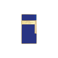 S.T. Dupont Lacquered Indigo Blue Biggy Lighter