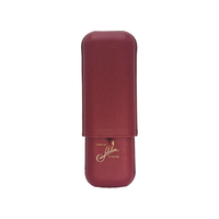 Edward Sahakian 2 cigar case - Red