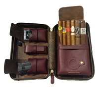 The Cigar Holder Nexus Case - Burgundy