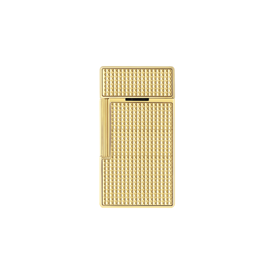 S.T. Dupont Gold Diamondhead Biggy Lighter