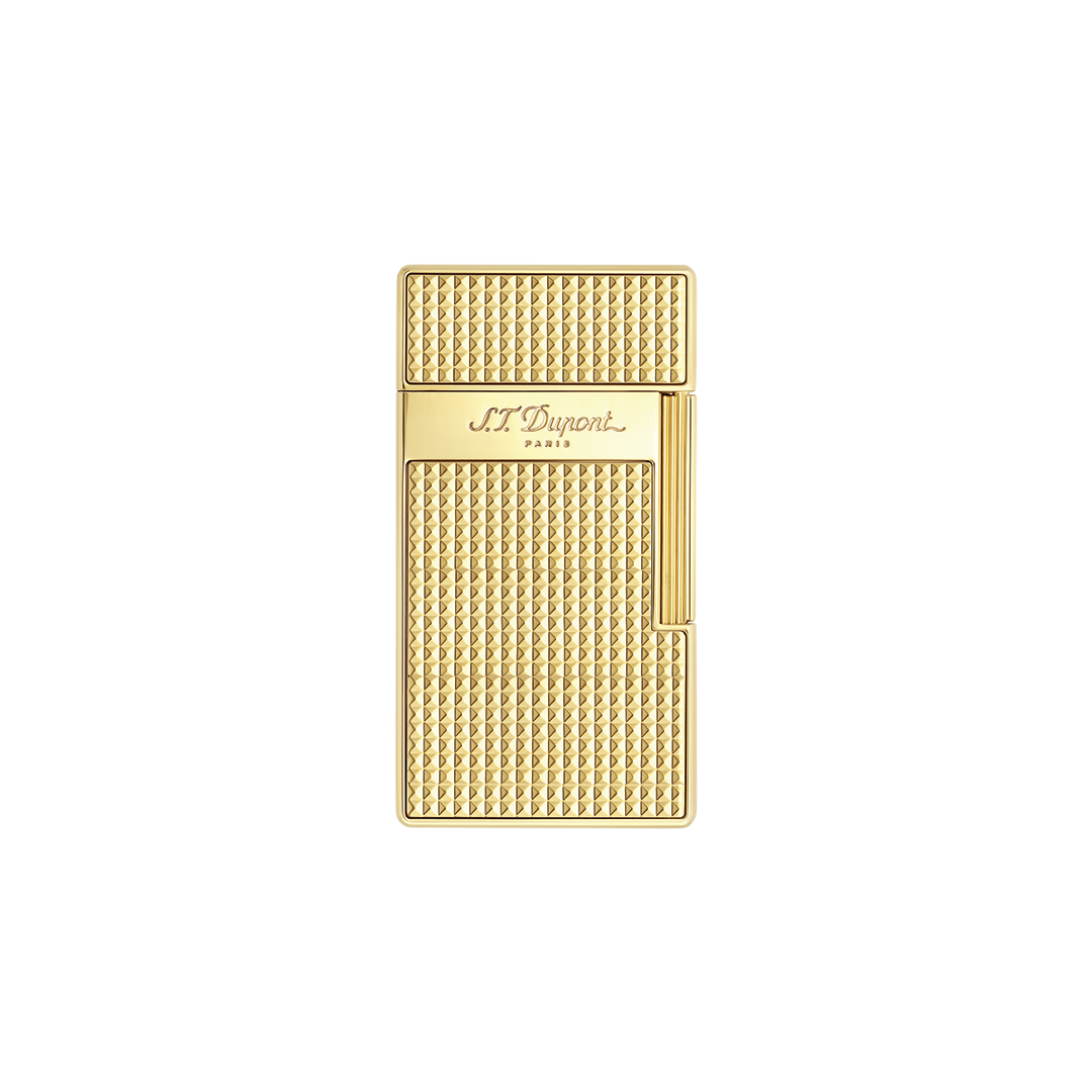 S.T. Dupont Gold Diamondhead Biggy Lighter