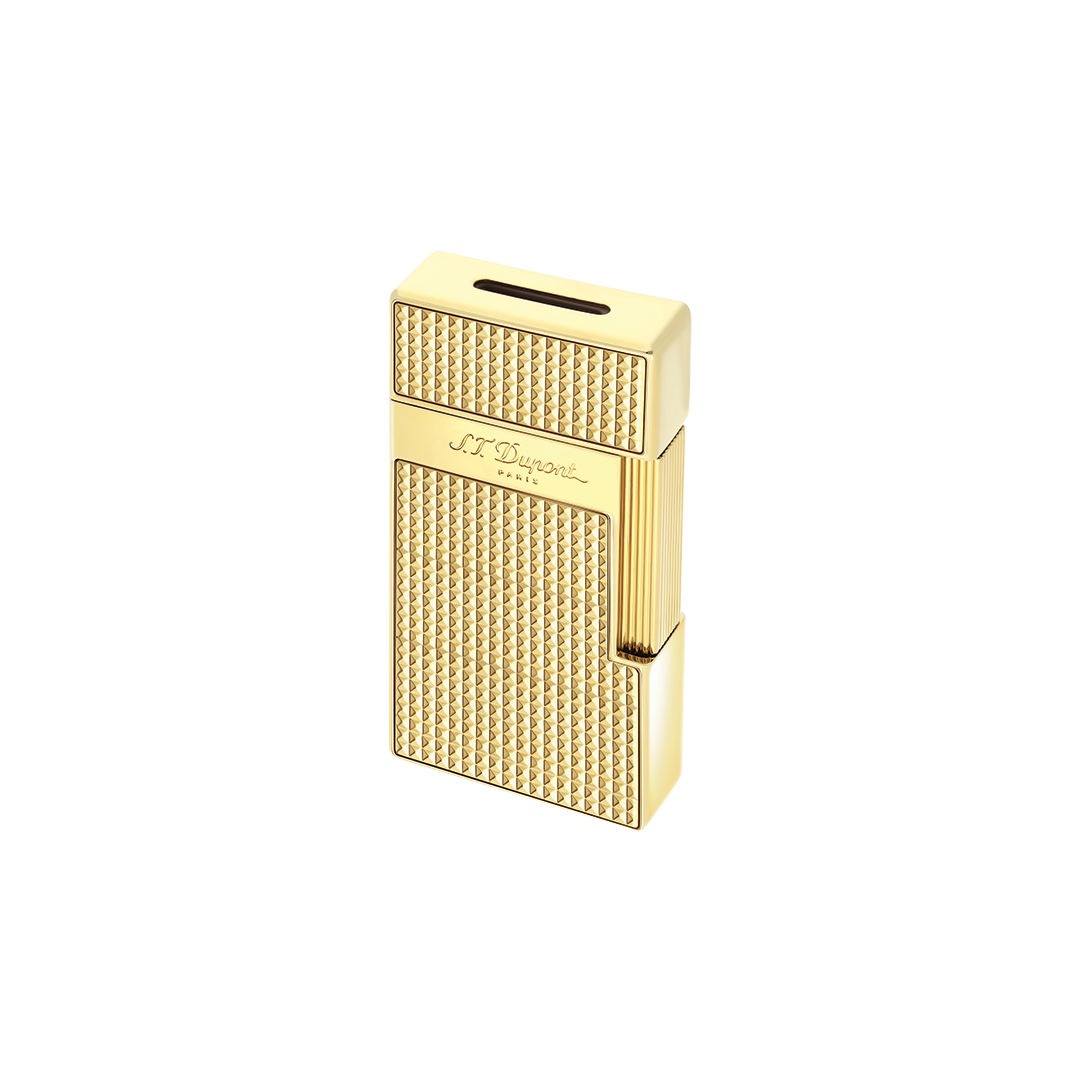 S.T. Dupont Gold Diamondhead Biggy Lighter