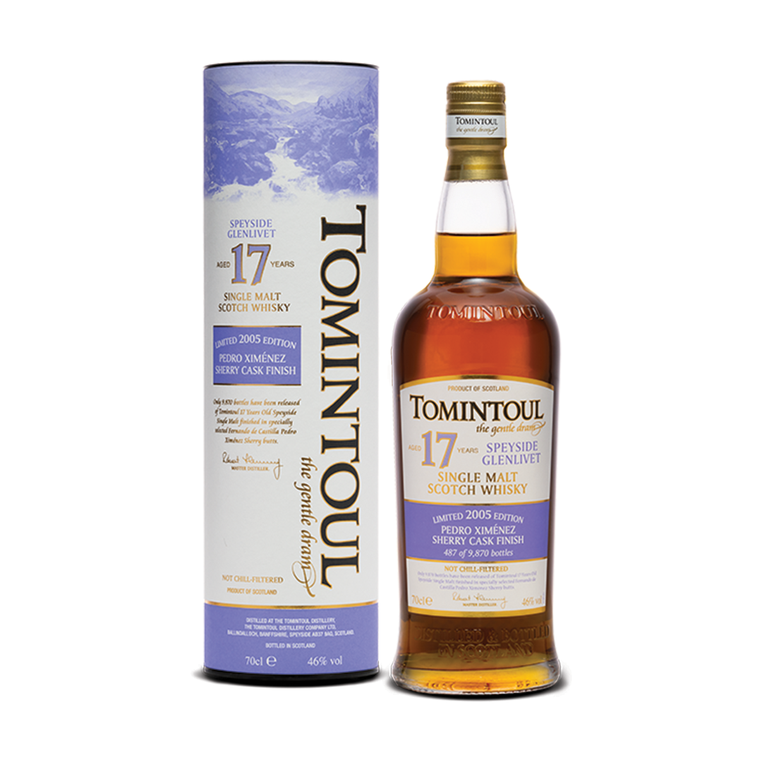 Tomintoul 17 Year Old 2005 Vintage PX Cask Finish